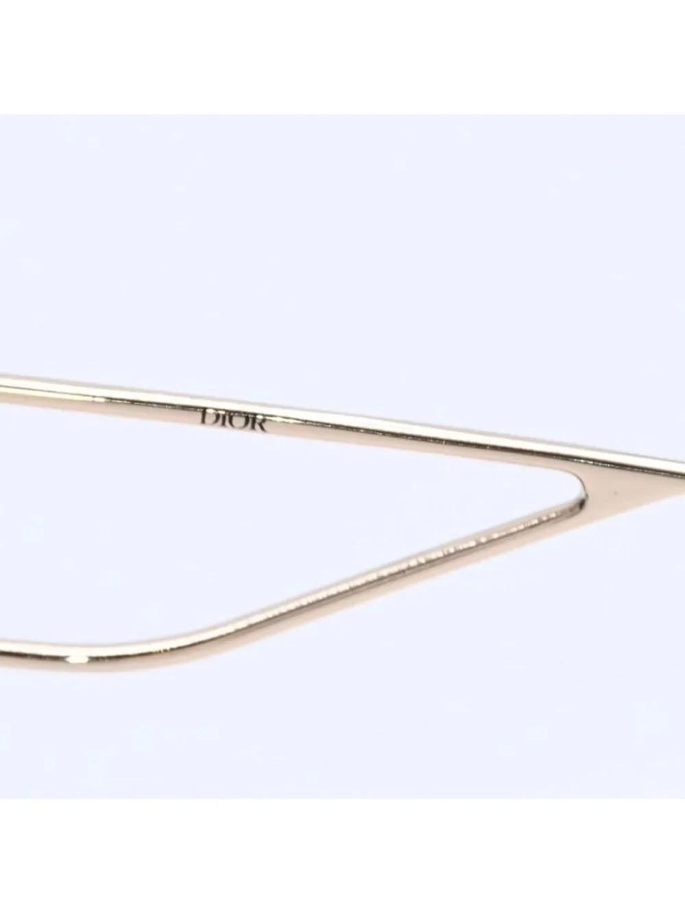 Dior Square Frame Sunglasses 58 15 Eyewear Gold